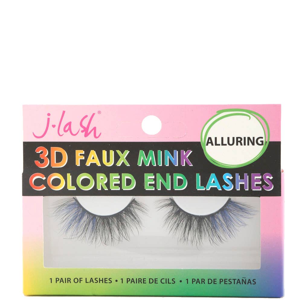 JOIA ACCESSORIES – Engroshandel Falske øjenvipper – J LASH 3D FAUX MINK FARVEDE END LASHES, 3D EC1