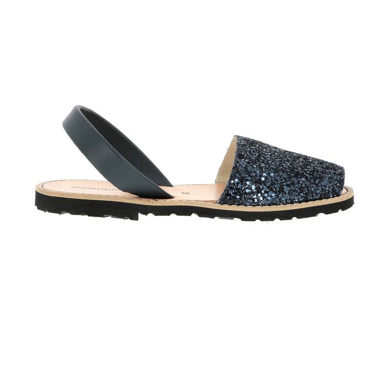 Avarca Azul sequins - summer sandal for wholesale by Minorquines