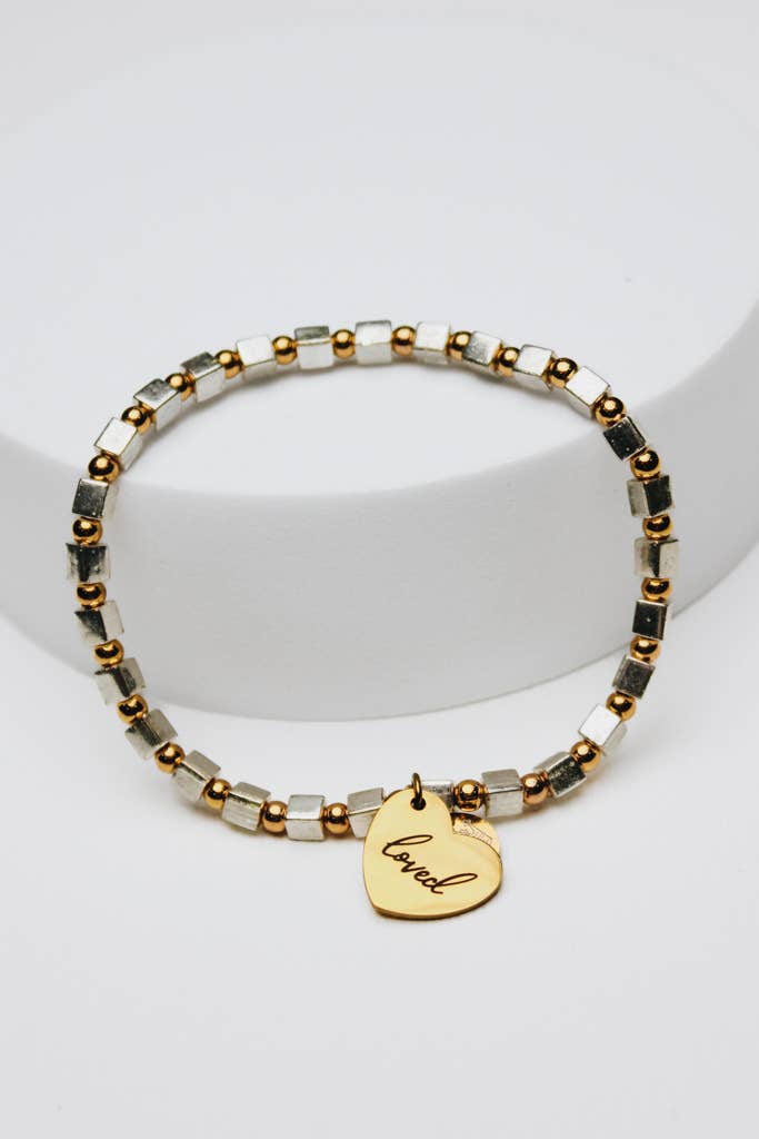 Crowned Free - Wholesale Charm/Dangle Bracelet - Deborah Bracelet - Made by Survivors