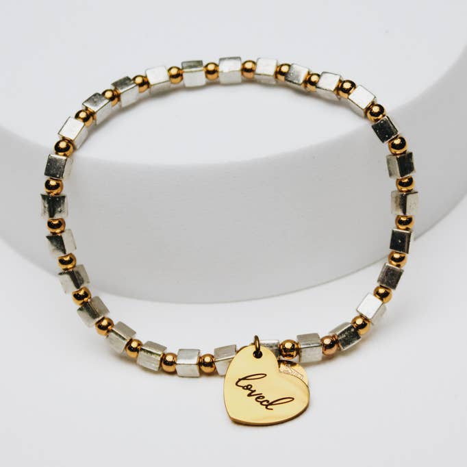 Crowned Free - Wholesale Charm/Dangle Bracelet - Deborah Bracelet - Made by Survivors0