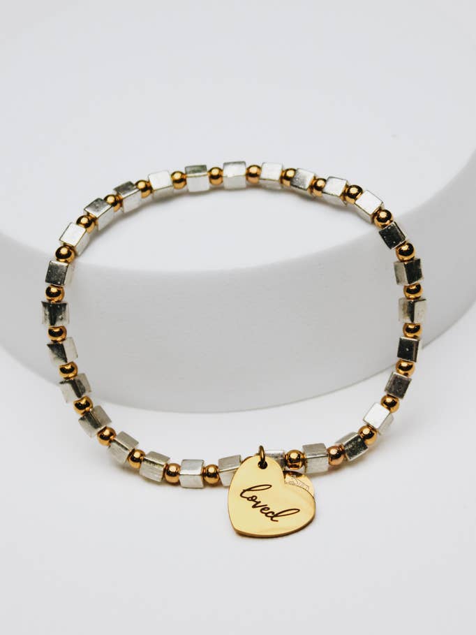 Deborah armband - gemaakt door overlevenden voor wholesale door Crowned Free