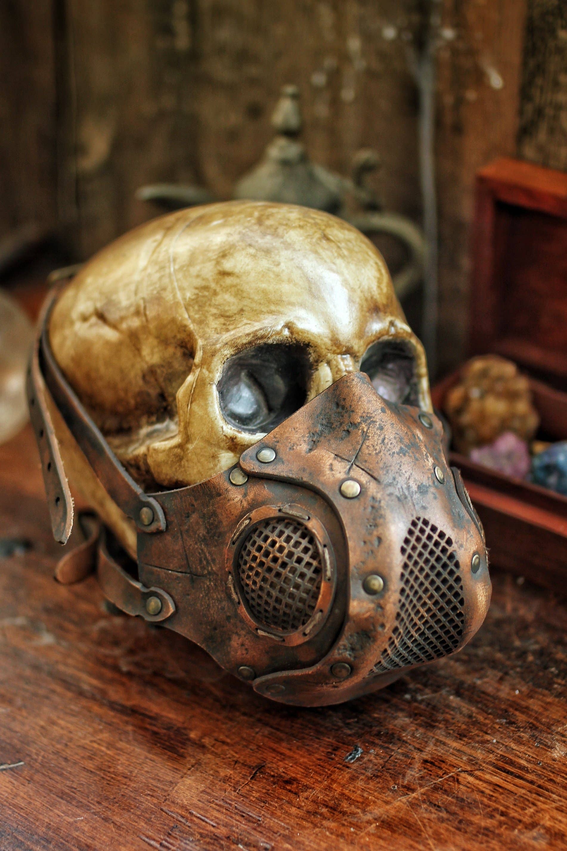 Outcast Props - Wholesale Costume - Unisex - Rage Leather Face Mask9