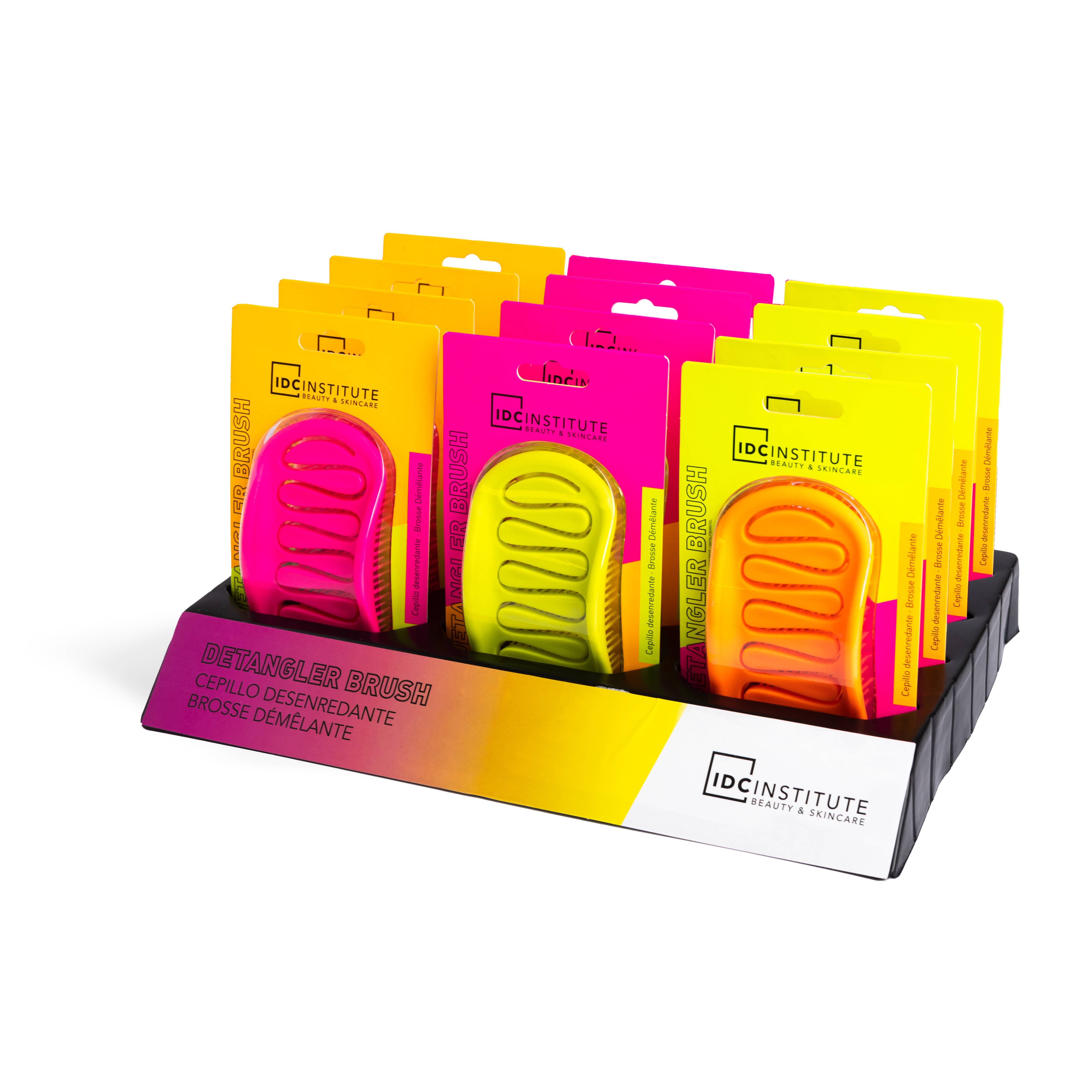 Aquarius Cosmetic SLU - Wholesale Hair Brush/Comb - Idc Institute Neon Detangler Brush4