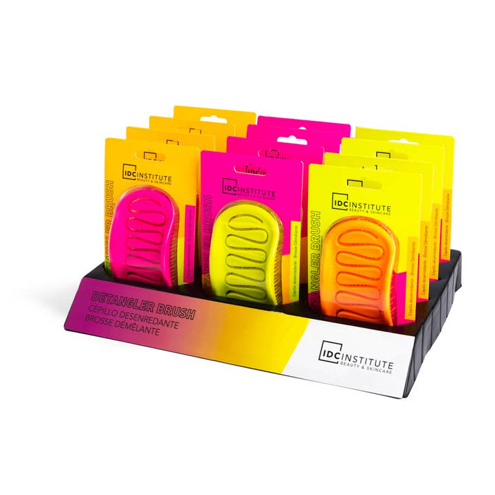 Aquarius Cosmetic SLU - Wholesale Hair Brush/Comb - Idc Institute Neon Detangler Brush4