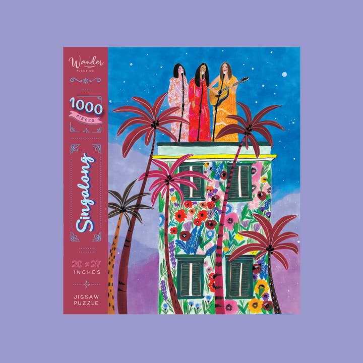 Singalong Jigsaw Puzzle for wholesale by Wander Puzzle Co.