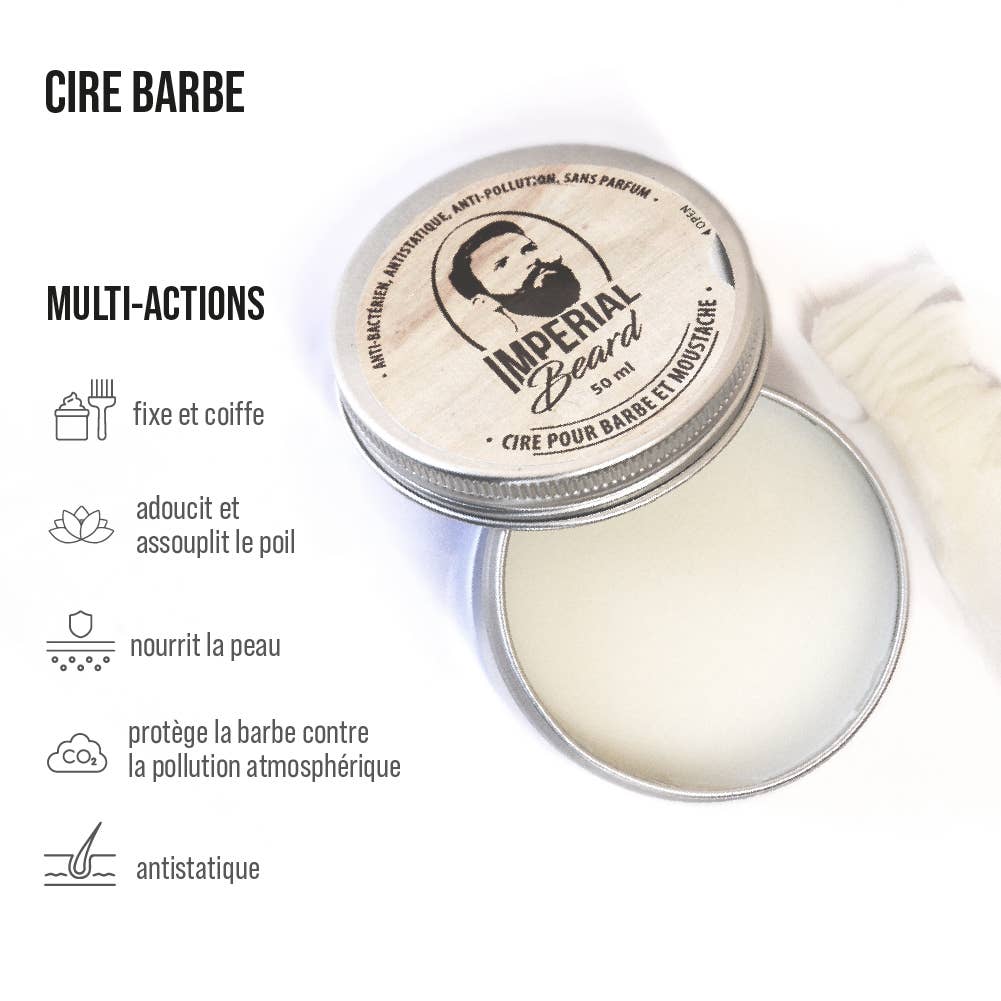 Imperial Beard - Wholesale Beard Styling Product - Moisturizing wax for beard and mustache1