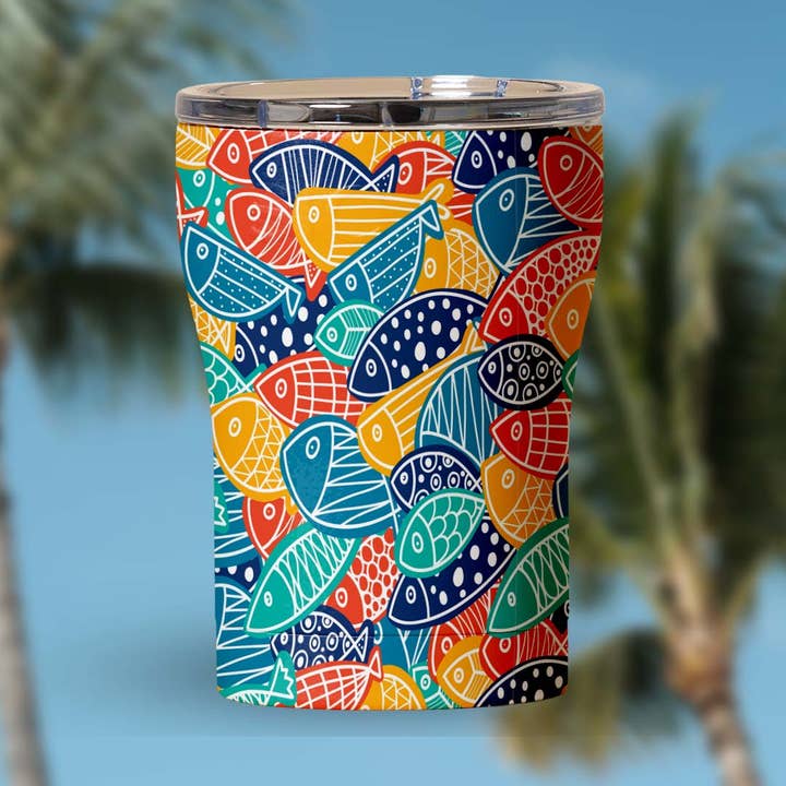 Gobelet SIC 12 oz | Frénésie de poissons pour la vente par SIC Cups
