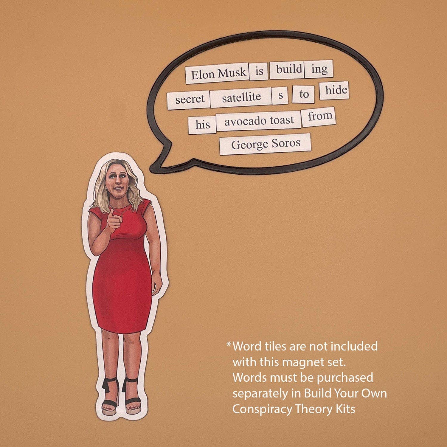 Dissent Pins - Wholesale Magnet - What Will Marjorie Taylor Greene Say Next?2