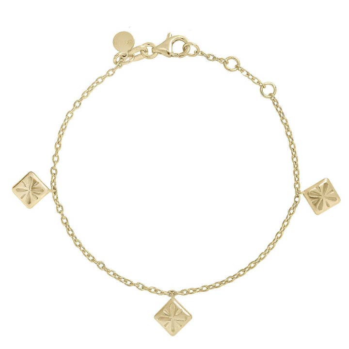 Kiah Armband - 18 Karat vergoldetes Silber für den Großhandel von Saywite