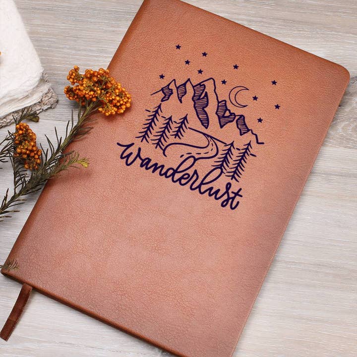 Jornal de Viagem Wanderlust Crescent Moon por atacado de Carpe Diem Gifts