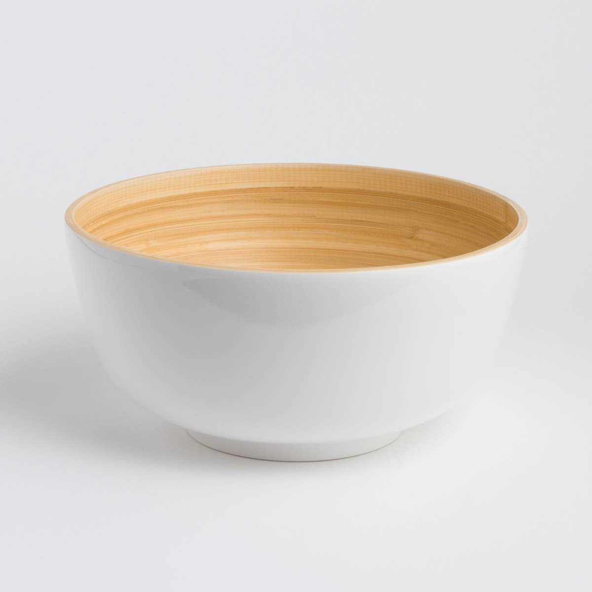 Bibol - Wholesale Serve Bowl - TCHON Bamboo Salad Bowl - Glossy Colors13