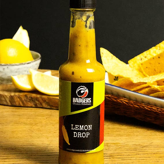 Badgers chilli kitchen - Vendita all'ingrosso Salse piccanti - Salsa piccante al peperoncino Lemondrop