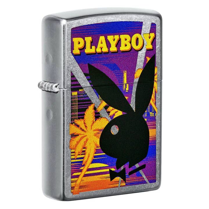 Encendedor Zippo Playboy Bunny Afilado en los Trópicos para venta al por mayor de Lighter King