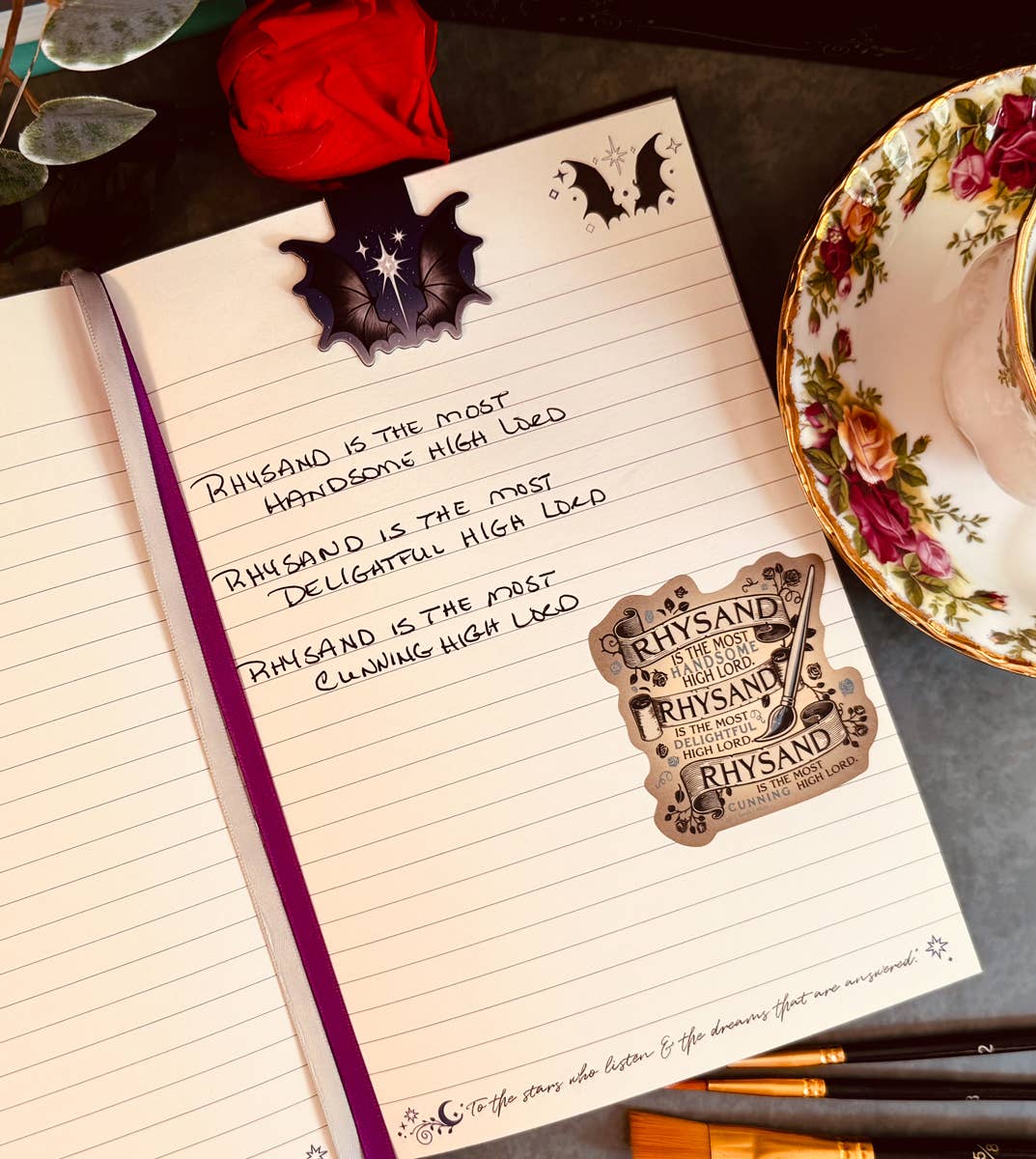 Conquest Journals - Wholesale Bookmark - A Court of Thorns and Roses Magnetic Bookmarks (4-Pack)3