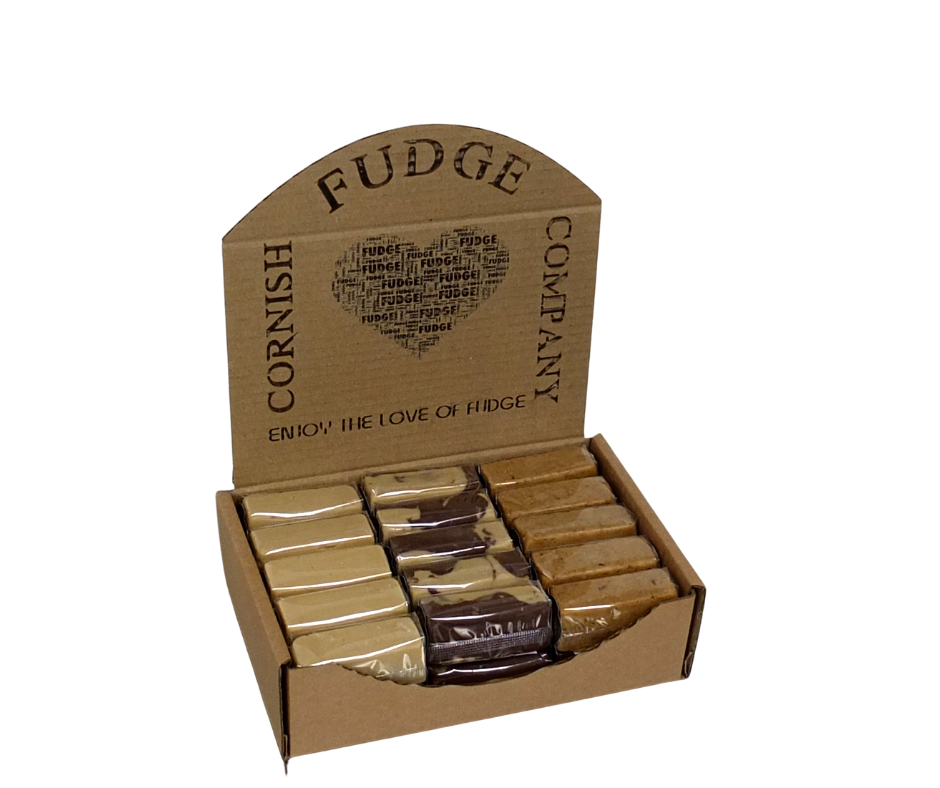 Cornish Fudge Company - Wholesale Fudge - POS Wholesale Counter Fudge Box1