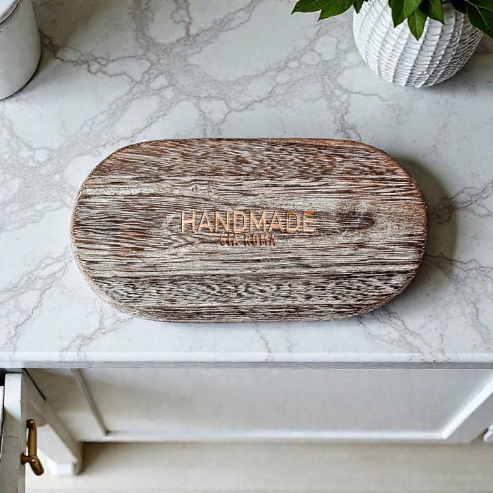 Gia Roma - Wholesale Decorative Tray - Rustic Wood Tray, Handmade Wooden Dispenser & Trinket Tray43
