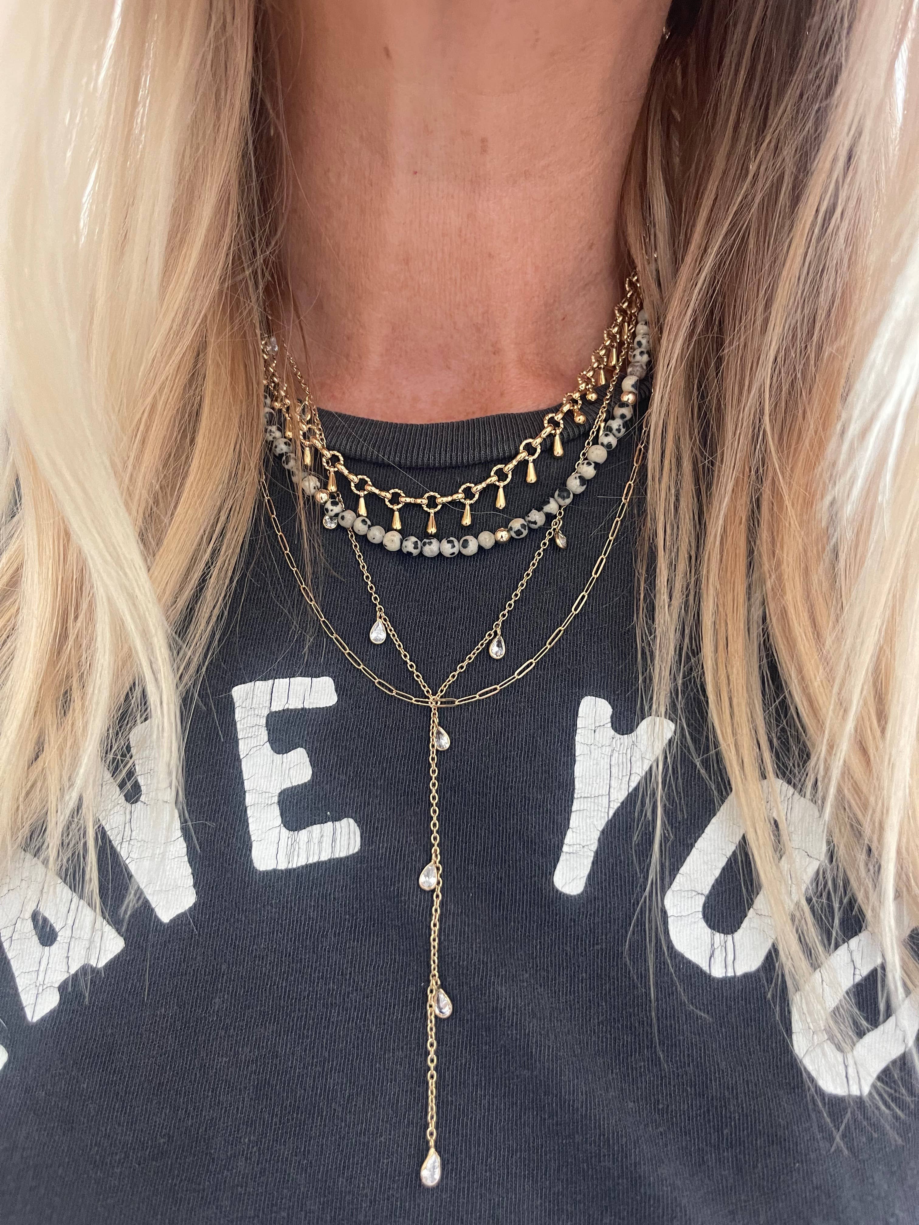 Jessica Matrasko Jewelry - Vente Collier maille et chaîne - Collier Katla1