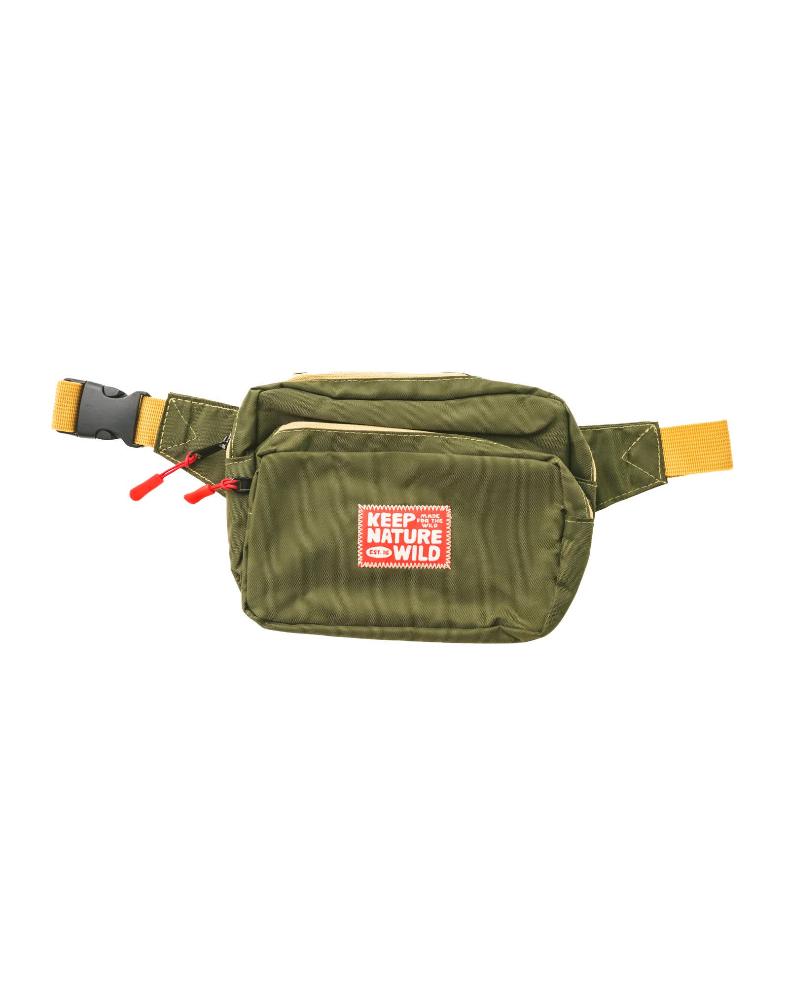 Keep Nature Wild - Wholesale Belt Bag - Unisex - KNW Fanny Pack | Olive/Khaki