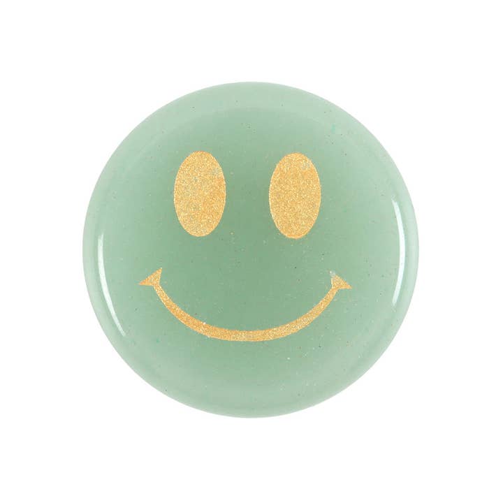 Something Different Wholesale - Wholesale Spiritual Stone/Crystal - Stay Positive Aventurine Happy Face Crystal
