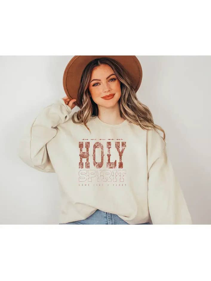 Holy Spirit Sweatshirt voor wholesale door Altar Call Ranch Co.