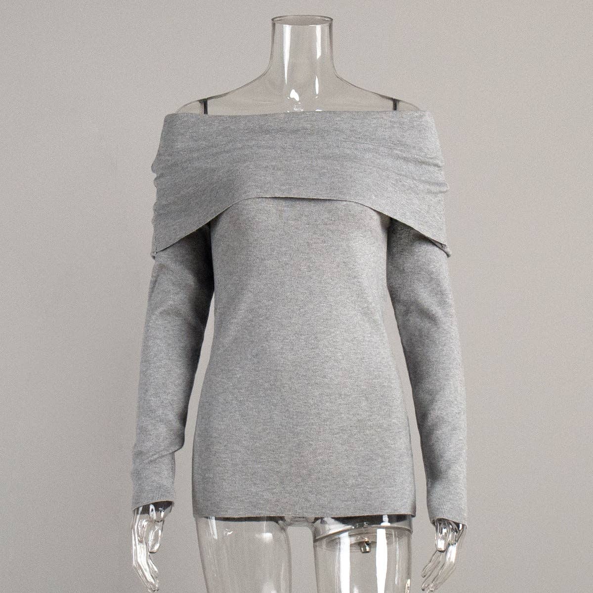 Marayn - Wholesale Knit Sweater - Women's - Chic OffShoulder Knit Sweater for FallWinter 20251