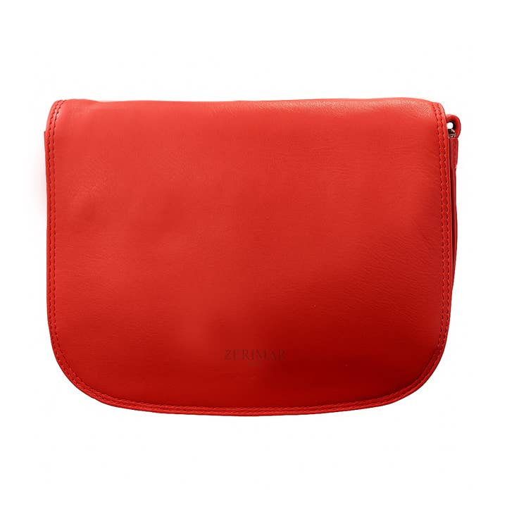 Zerimar 1942 - Wholesale Shoulder Bag - Women's - Zerimar Bolso Bandolera 100% Piel Medidas: 20x8x250
