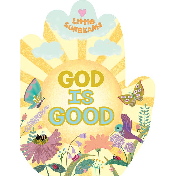 Cottage Door Press - Wholesale Book - Kids - God is Good Praying Hands Shaped Board Book