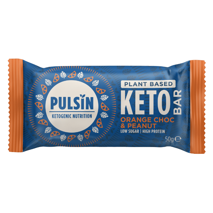 Pulsin - Wholesale Snack Bar - Pulsin Keto Bar Choc Orange 50g0