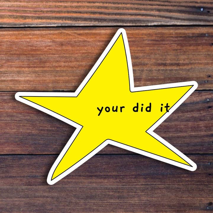 Sticker Horse - Wholesale Sticker - Your Did It Star Sticker