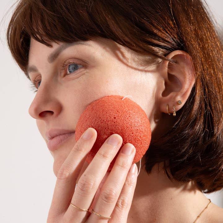 Konjac Sponge - Face | Without packaging for wholesale by CHAMARREL