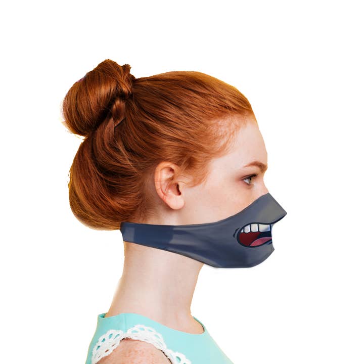 Graphic Empire - Wholesale Non-Medical Disposable Mask - Funny Cartoon Mouth Stretchy Face Mask