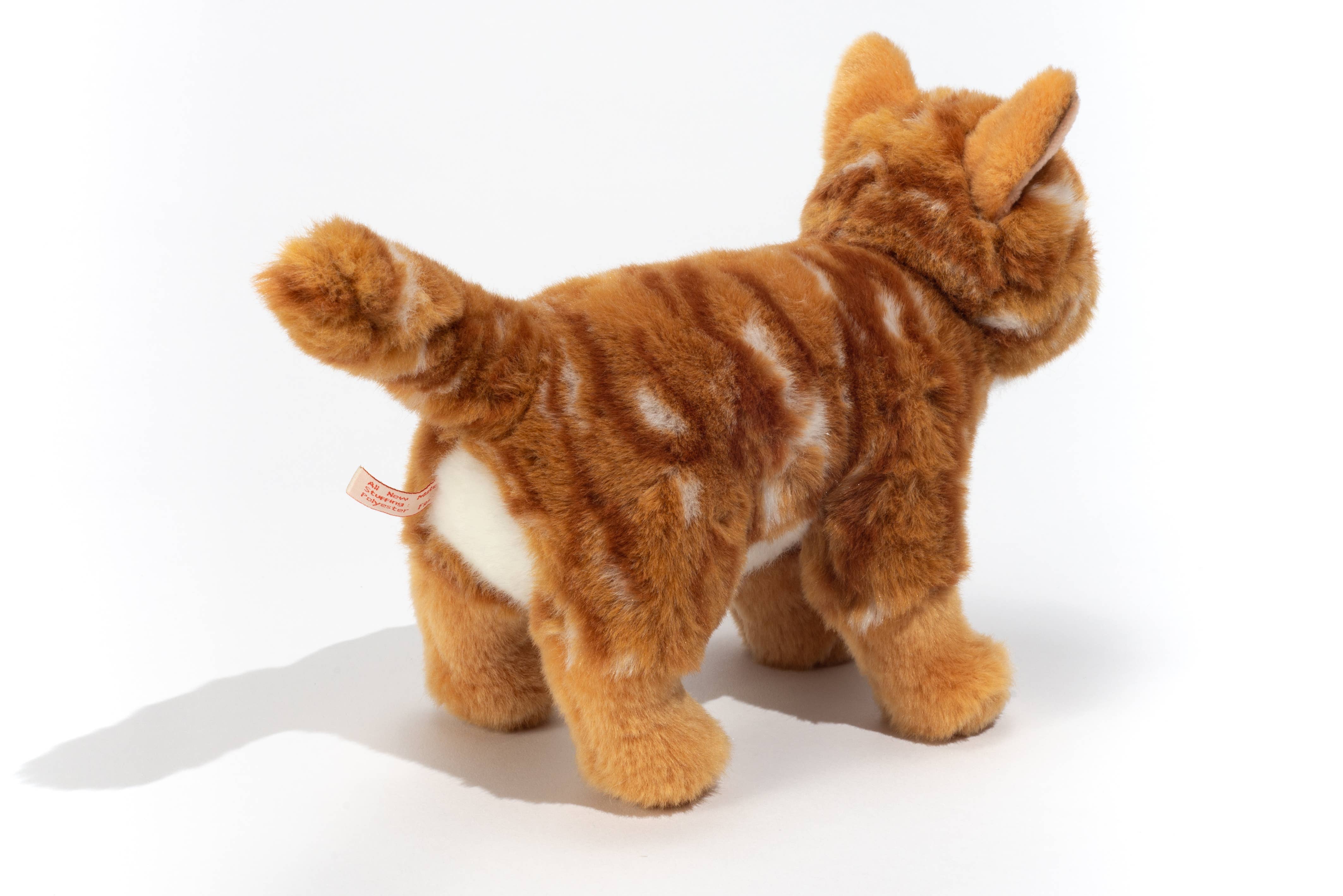 Teddy Hermann – Großhandel Kuschel-/Plüschtier – Kind & Baby – Katze stehend rot getigert 20 cm - Plüschtiere - Stofftiere3