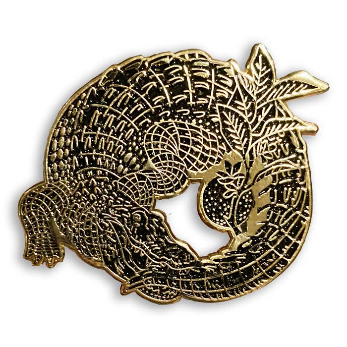 Freehand Goods - Wholesale Lapel Pin/Button - Ouroboros Enamel Pin