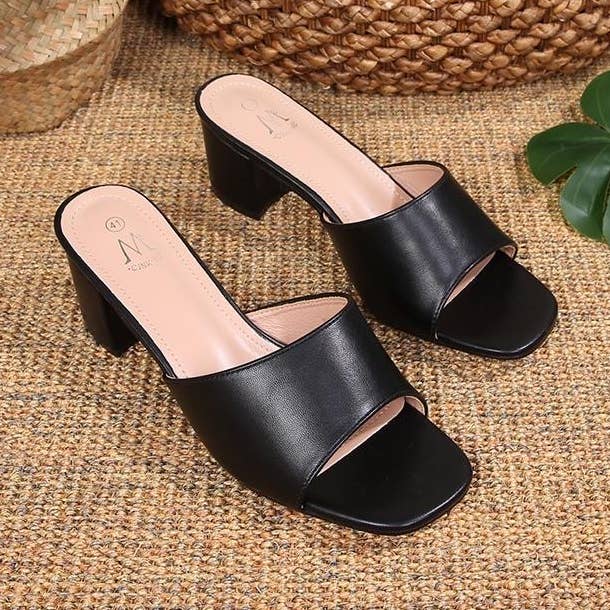 BELLICY / Cink-me - Wholesale Mules - Women's - DM9-26, Simple square heel mules2