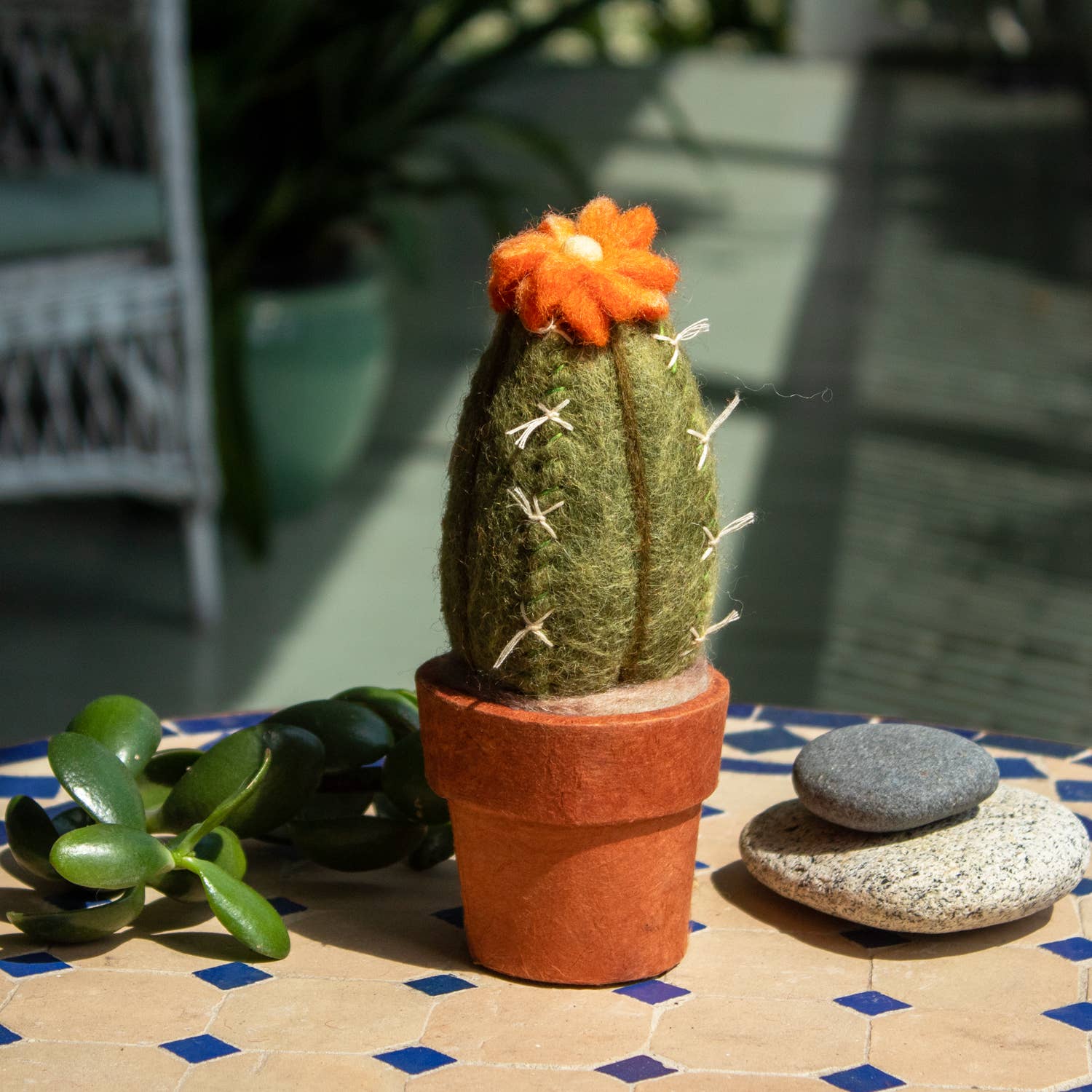 dZi Handmade - Wholesale Artificial Plant - Small San Pedro Cactus4