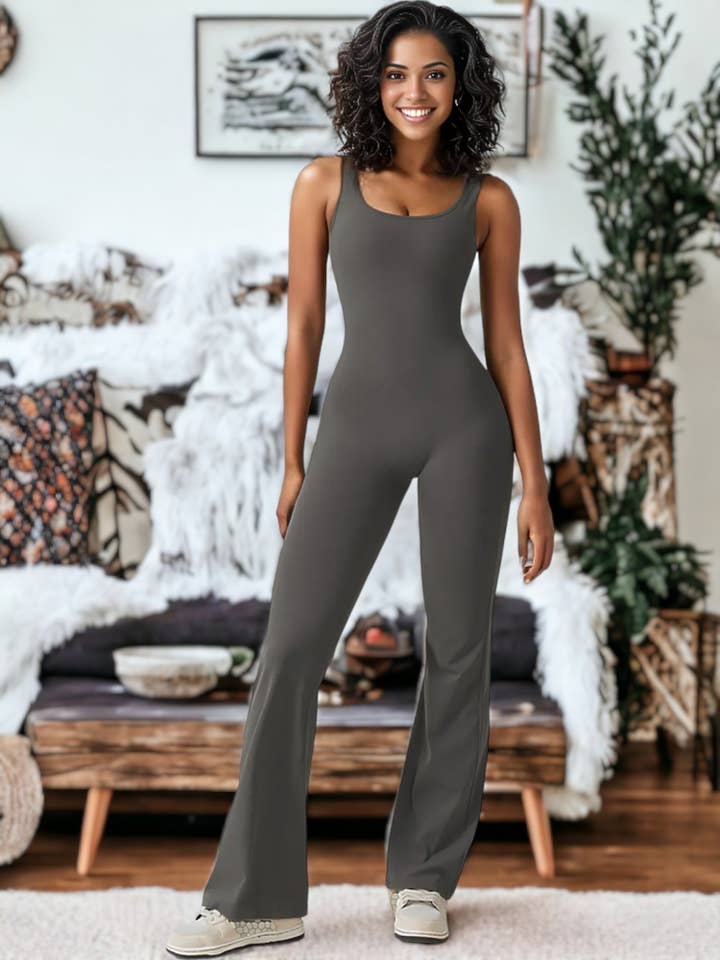 Active by Anna-Kaci - Wholesale Unitard - Women's - Hip Lifting Tight-Fitting Yoga One-Piece Fitness Clothes10