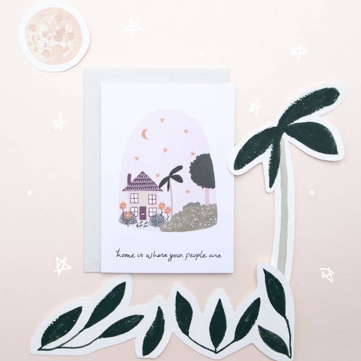 Your People Greeting Card for wholesale by The Hidden Pearl Studio