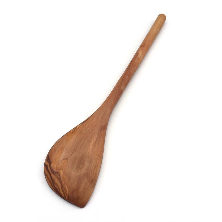 medina mood - Wholesale Kitchen Spoon - Cooking spoon, pointed round handle made of olive wood6