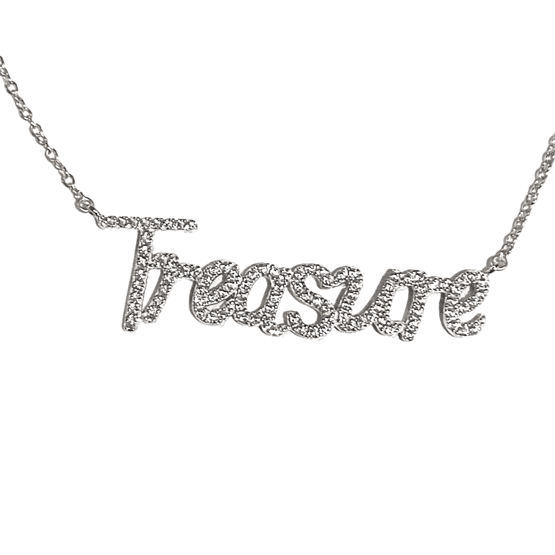 Be the Good - Wholesale Pendant/Charm Necklace - You Are My Treasure Pave Necklace2