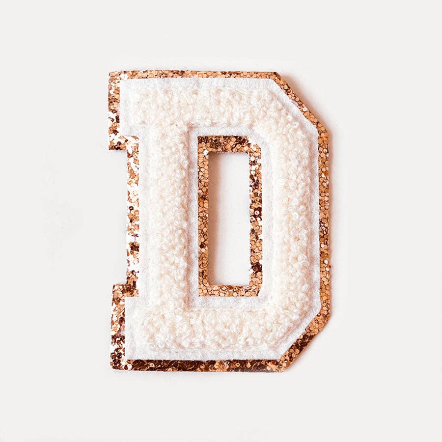 Mimi's Glow Accessories - Wholesale Sticker - Glitter Letters Cream (VE3)4