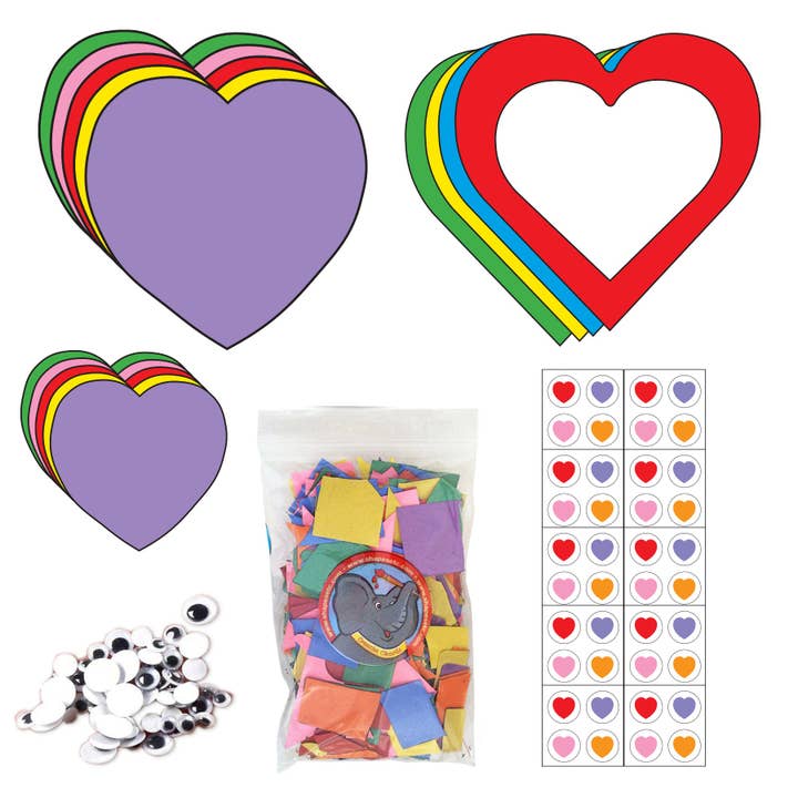 Creative Shapes Etc. - Wholesale DIY craft kit - Valentine's Activity Kit