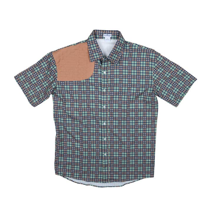 Men’s - Fall Plaid Short Sleeve Shirt for wholesale by BlueQuail Clothing Co.