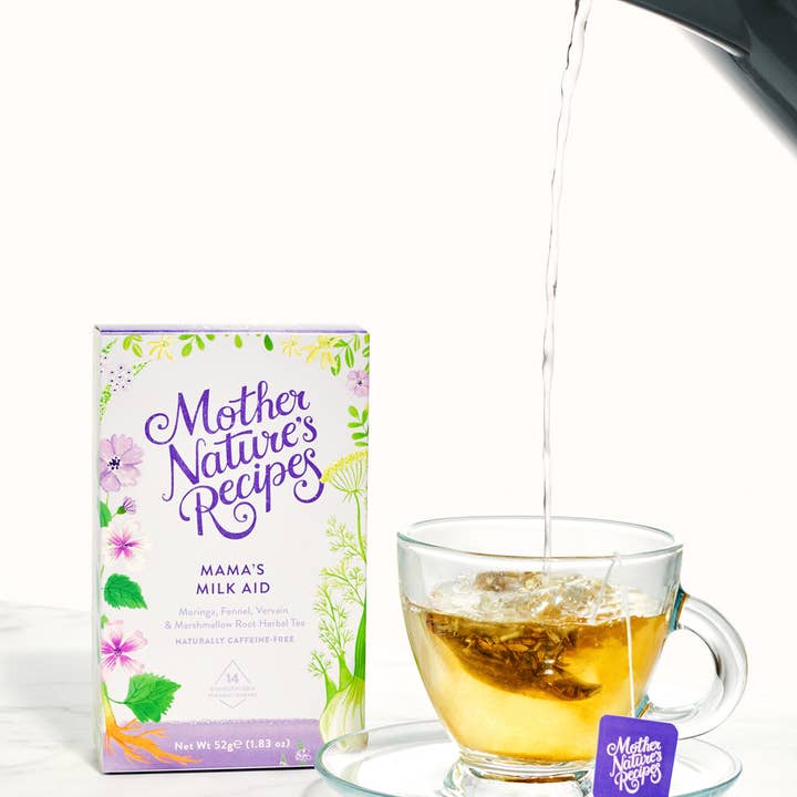 Mother Nature’s Recipes – wholesale Nursing tea – Maternity – Mama's Milk Aid Breastfeeding Tea1