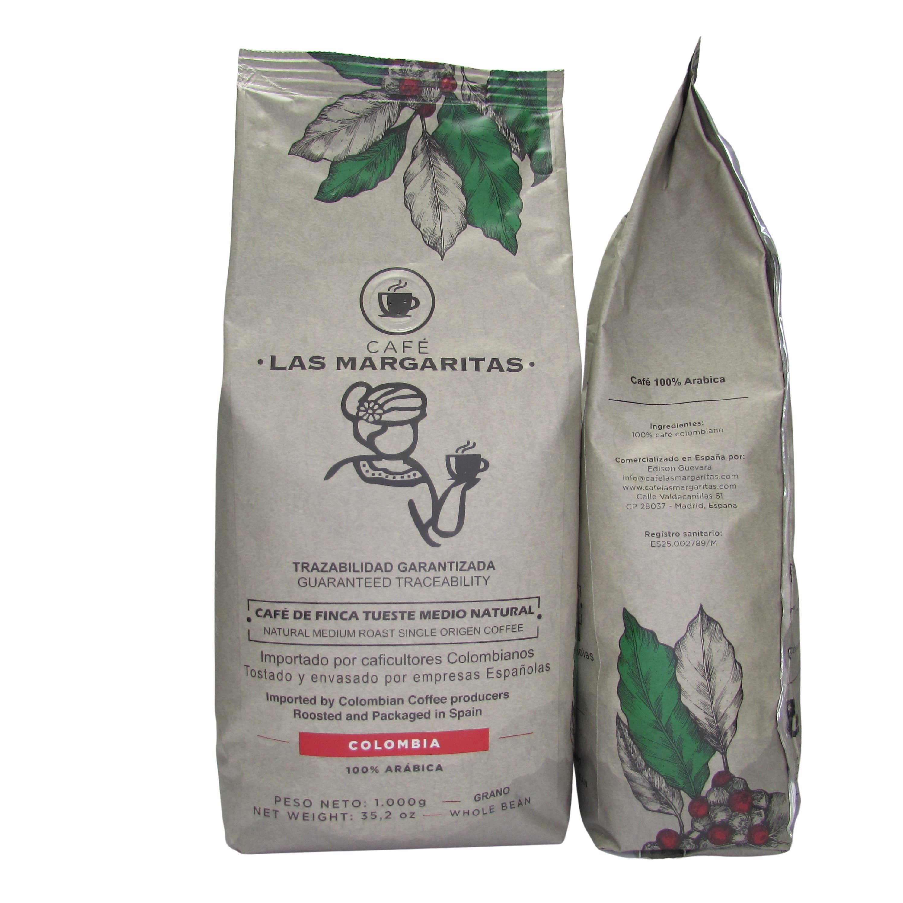 Café Las Margaritas - Wholesale Coffee Beans - 9x1 kilos of coffee beans from Colombia of farm origin5