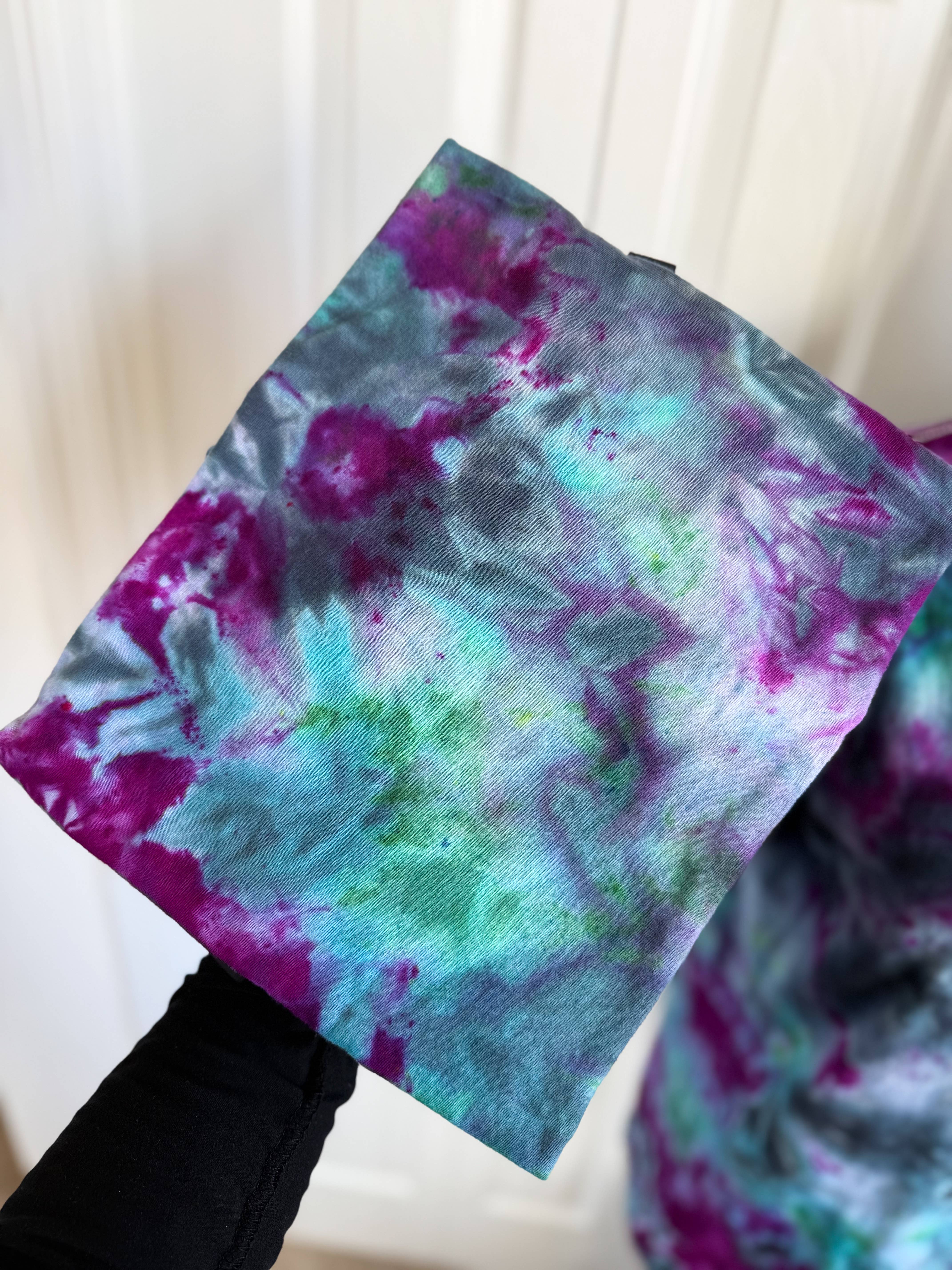 Floorboard Findings - Wholesale T-Shirt - Women's - Midnight Dream Ice Dye Tie Dye Blanks1