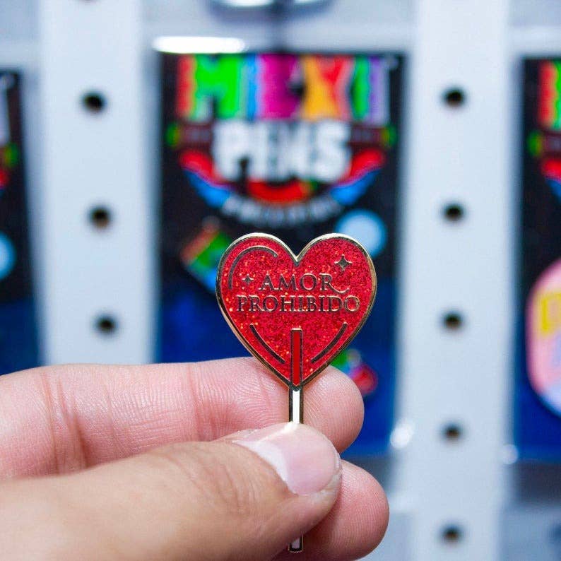 PARTIMEWORKS - Wholesale Lapel Pin/Button - Paleta Amor Pin1