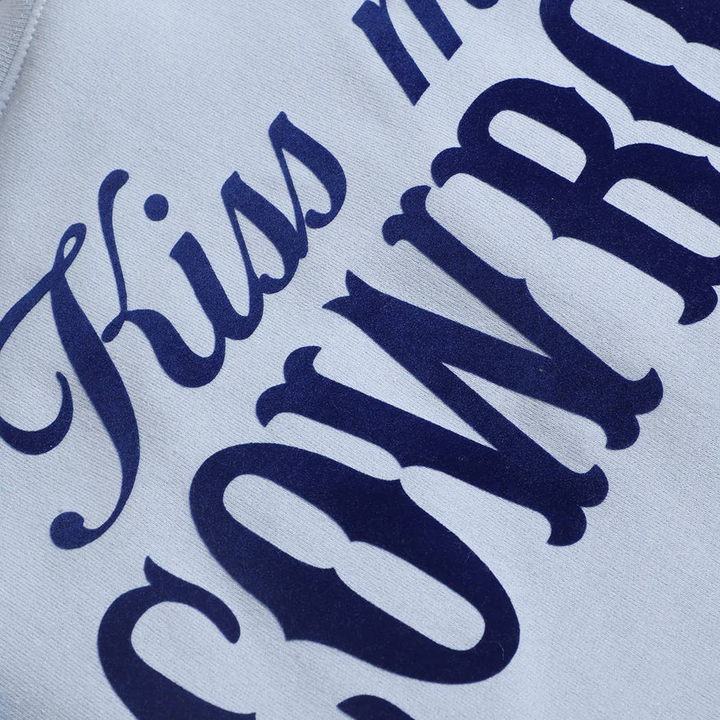 Fashion City - Wholesale Graphic Sweatshirt - Women's - KISS ME COWBOY Heavyweight Crewneck Sweatshirt14