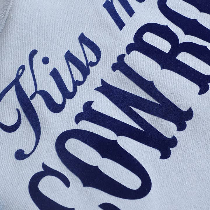 Fashion City - Wholesale Graphic Sweatshirt - Women's - KISS ME COWBOY Heavyweight Crewneck Sweatshirt14