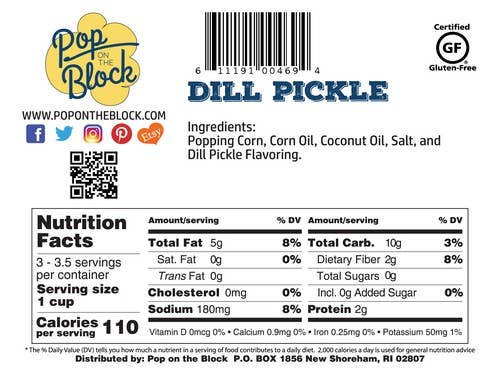 Pop On The Block - Wholesale Popcorn - DILL PICKLE POPCORN2