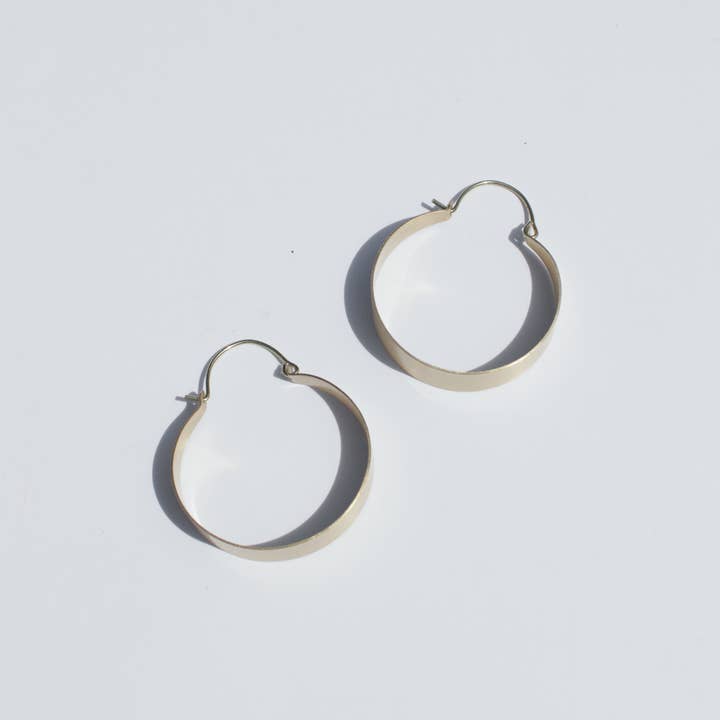 Rover & Kin - Wholesale Hoop Earrings - Brassy Statement Earrings9